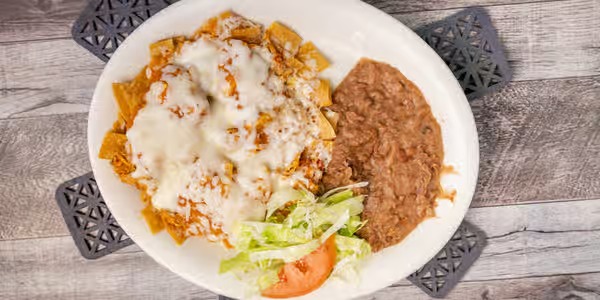 chilaqulies con pollo