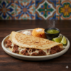 QUESADILLA DE BARBACOA